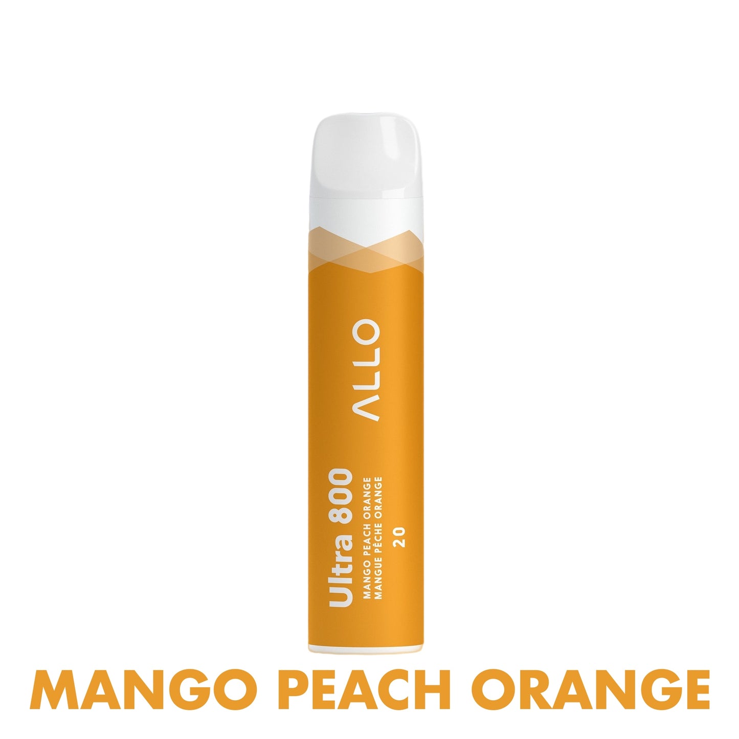 ALLO Ultra 800 Disposable Vape Canada 20mg Flavour MANGO PEACH ORANGE