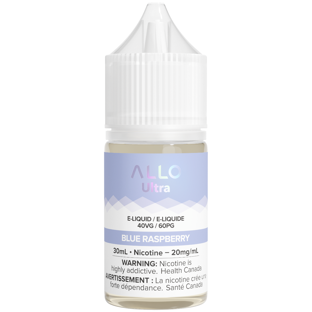 Allo Ultra E-Liquid - Blue Raspberry  Cloud Island Vapour