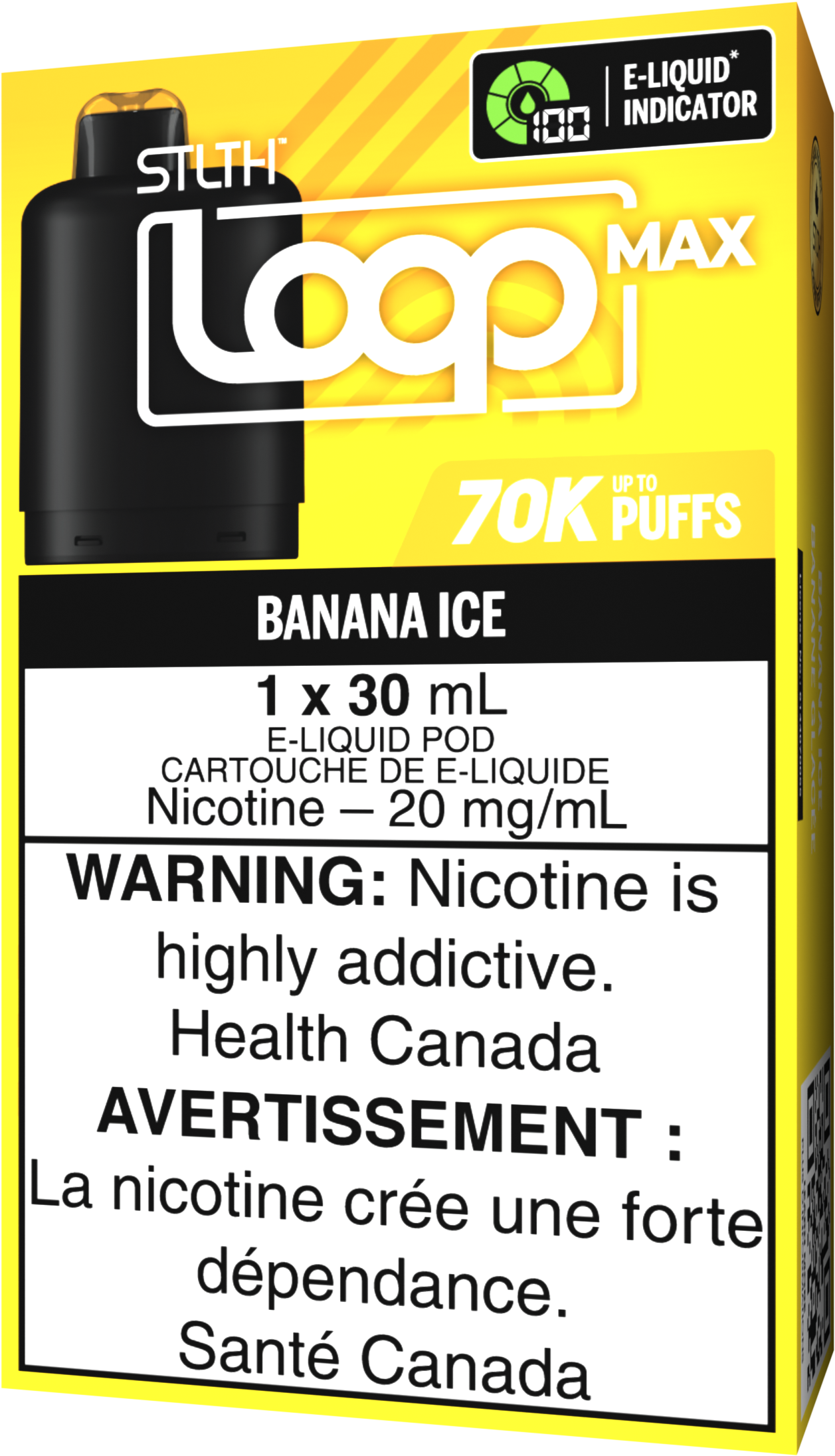 Banana Ice STLTH LOOP MAX Pod Pack