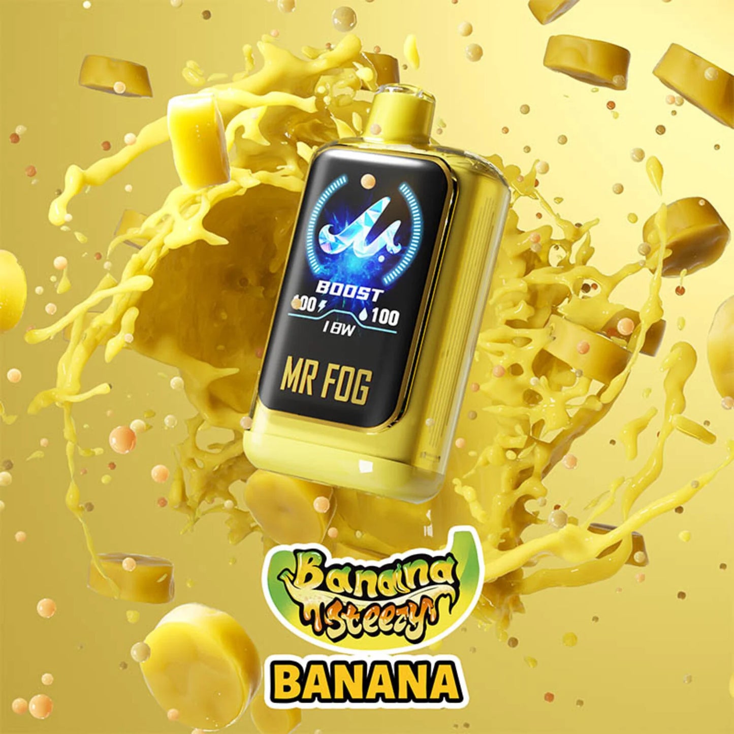 Banana MR FOG NOVA Banana Steezy Disposable Vape
