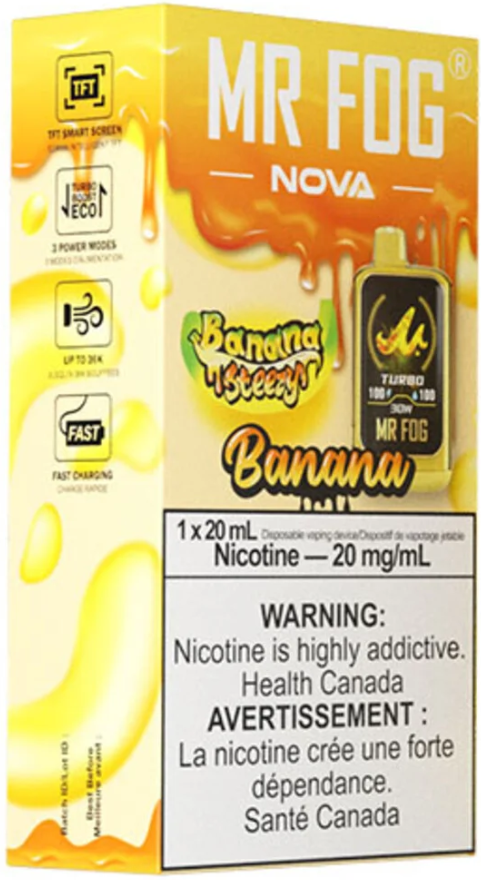 Banana MR FOG NOVA Banana Steezy
