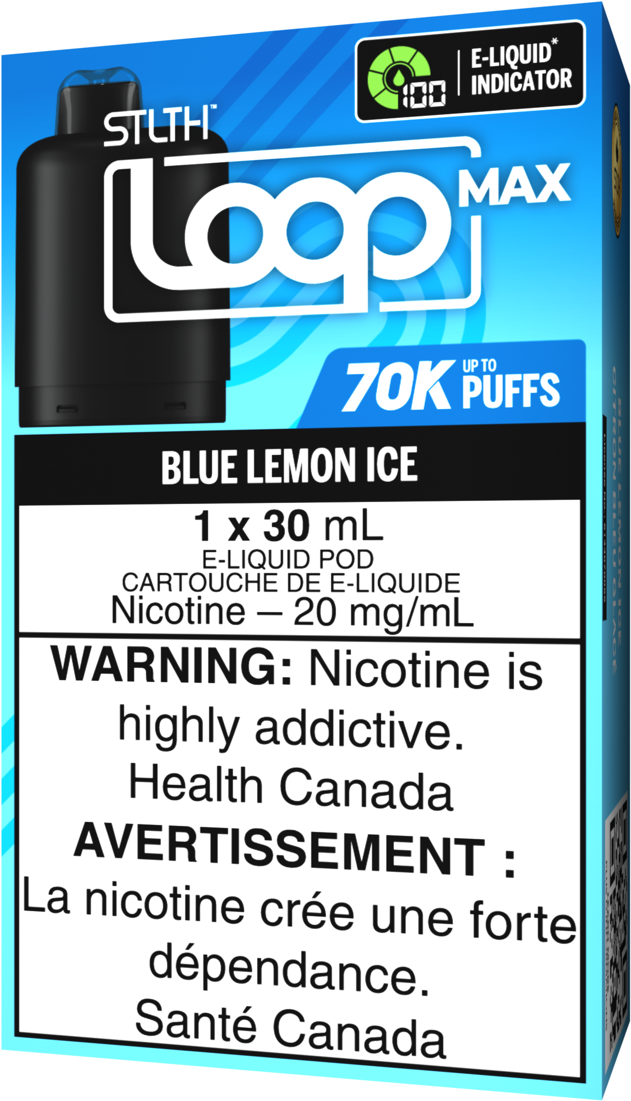 Blue Lemon Ice STLTH LOOP MAX Pod Pack