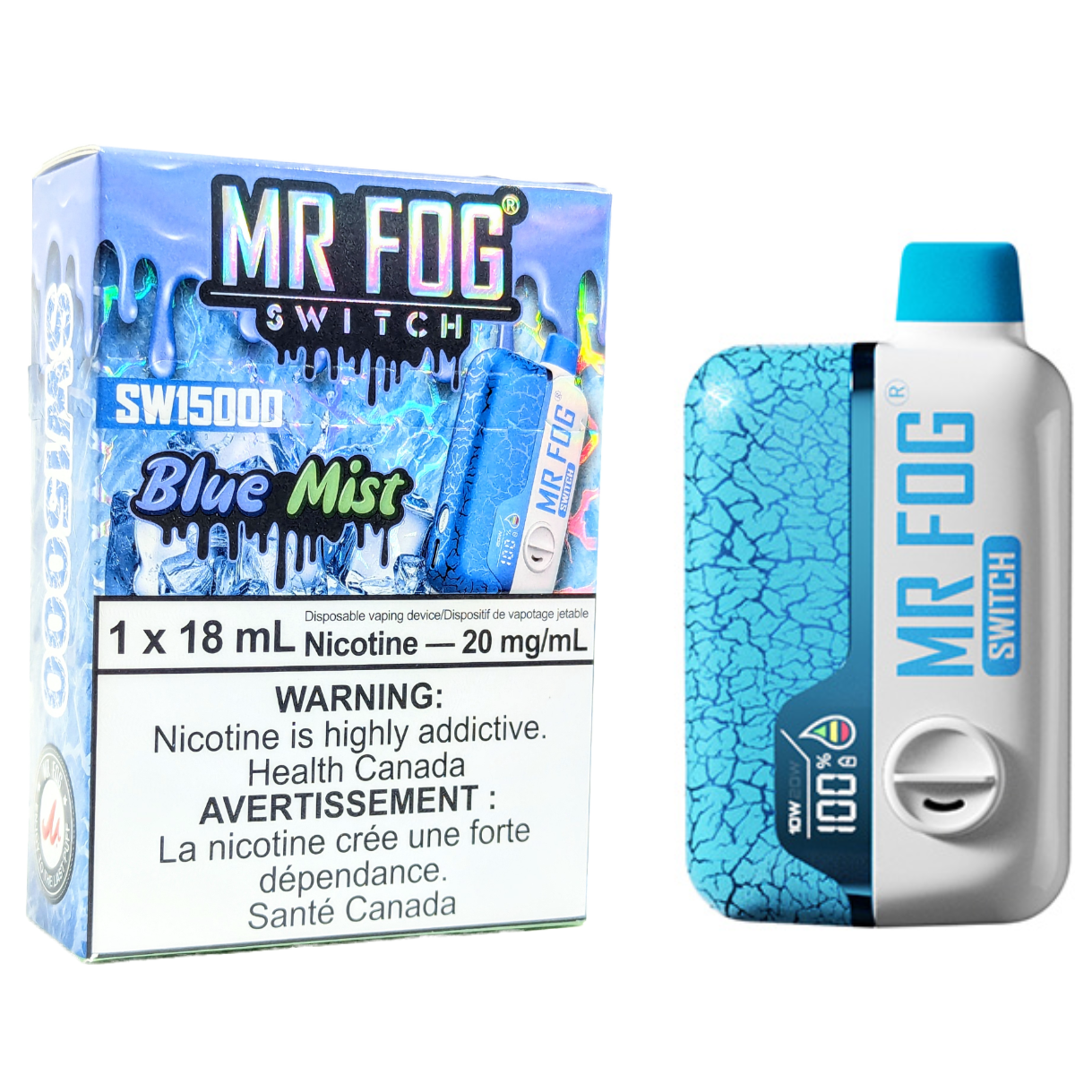 MR FOG SWITCH SW15000 Disposable Vape - Blue Mist Cloud Island Vapour MR FOG SWITCH SW15000 Disposable Vape - Blue Mist Cloud Island Vapour