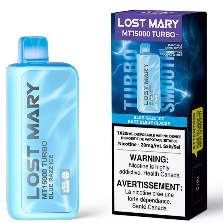 Lost Mary MT15000 Turbo Disposable Vape - Blue Razz Ice Cloud Island Vapour Lost Mary MT15000 Turbo Disposable Vape - Blue Razz Ice Cloud Island Vapour