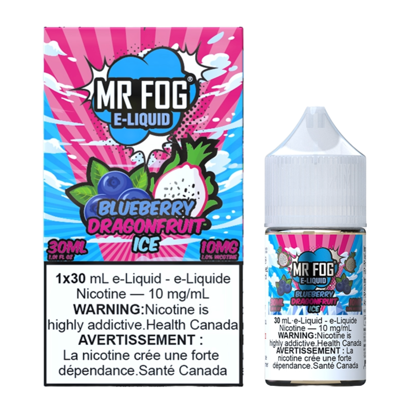 MR FOG Salt E-Liquid - Blueberry Dragonfruit Ice Cloud Island Vapour MR FOG Salt E-Liquid - Blueberry Dragonfruit Ice Cloud Island Vapour