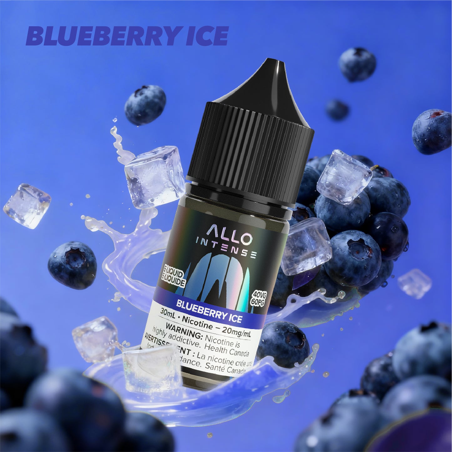 Blueberry Ice Allo Intense E-Liquid 30mL
