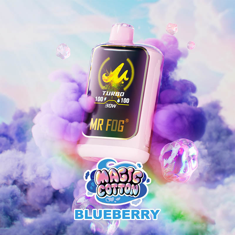 Blueberry MR FOG NOVA Magic Cotton Disposable Vape