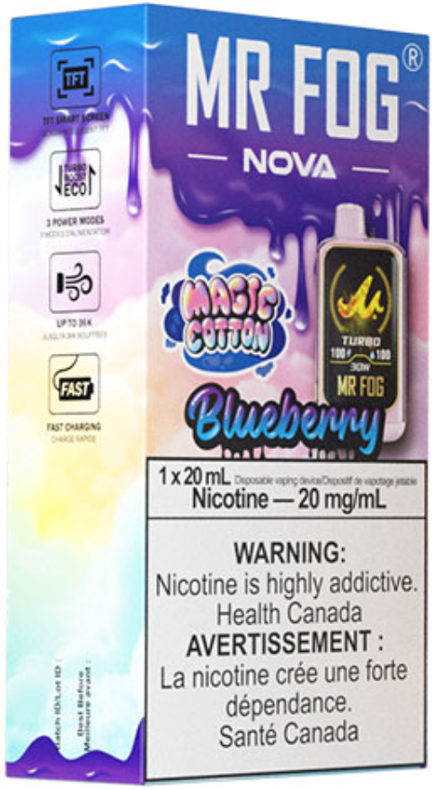 Blueberry MR FOG NOVA Magic Cotton