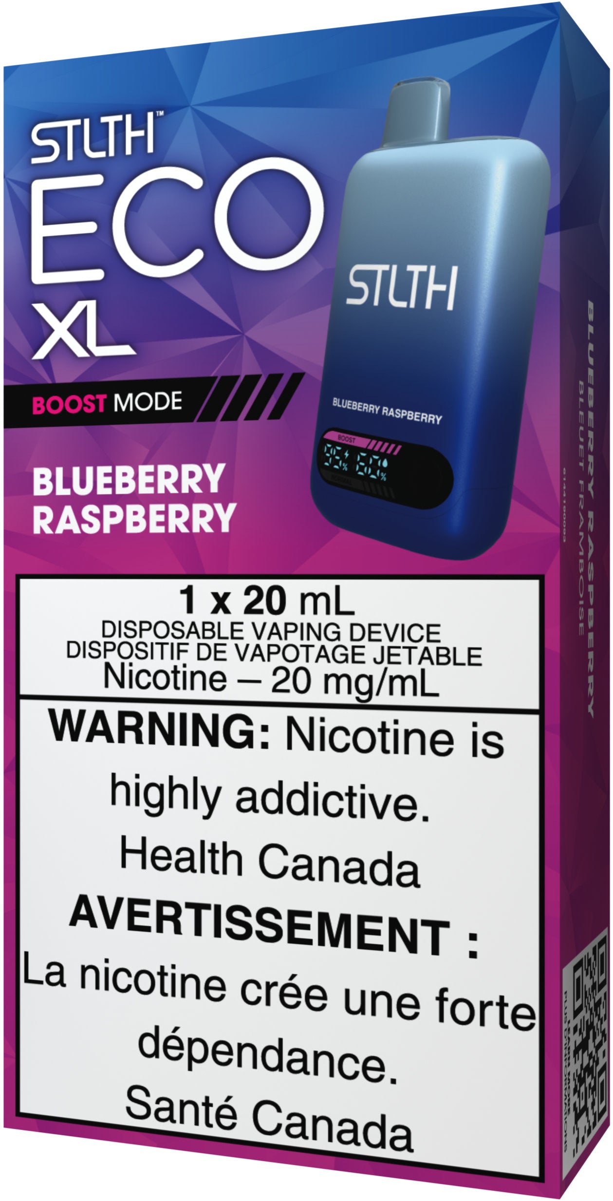Blueberry Raspberry STLTH ECO XL Disposable