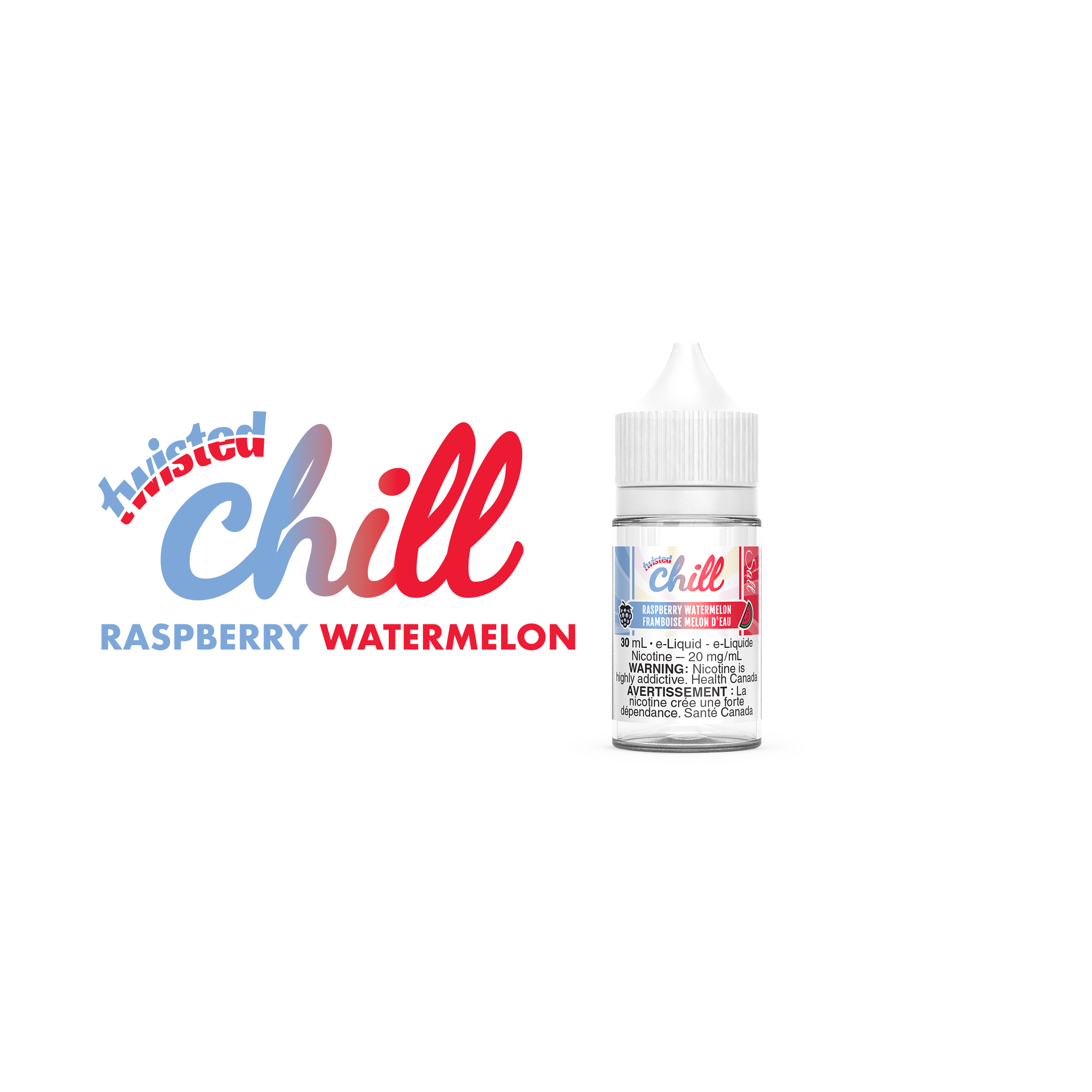 Chill Twisted Salt - Raspberry Watermelon Cloud Island Vapour Chill Twisted Salt - Raspberry Watermelon Cloud Island Vapour