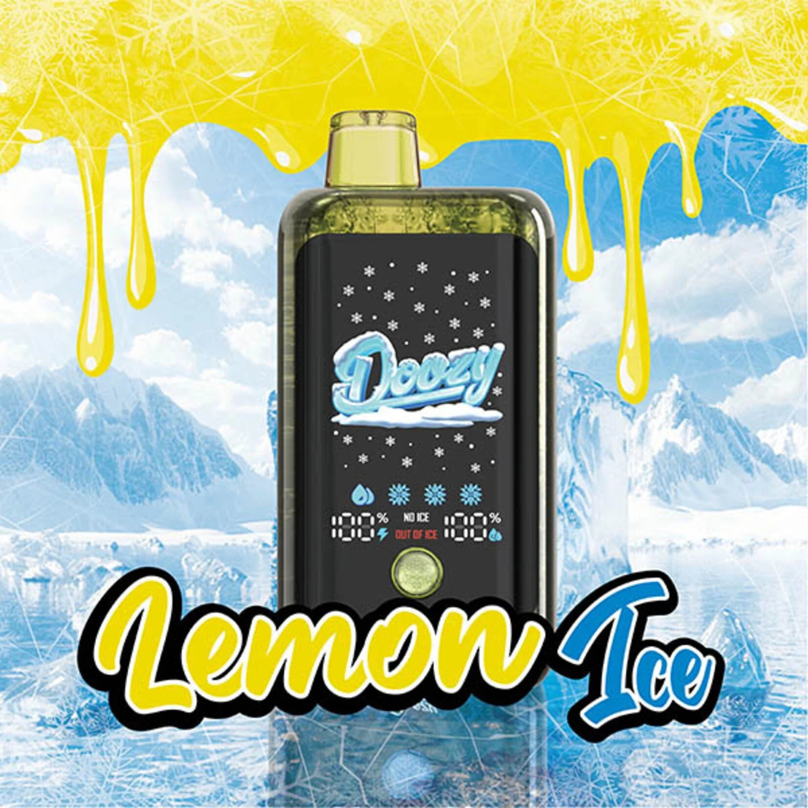 DOOZY ICE CUBE 40K Disposable Vape - Lemon Ice Cloud Island Vapour DOOZY ICE CUBE 40K Disposable Vape - Lemon Ice Cloud Island Vapour