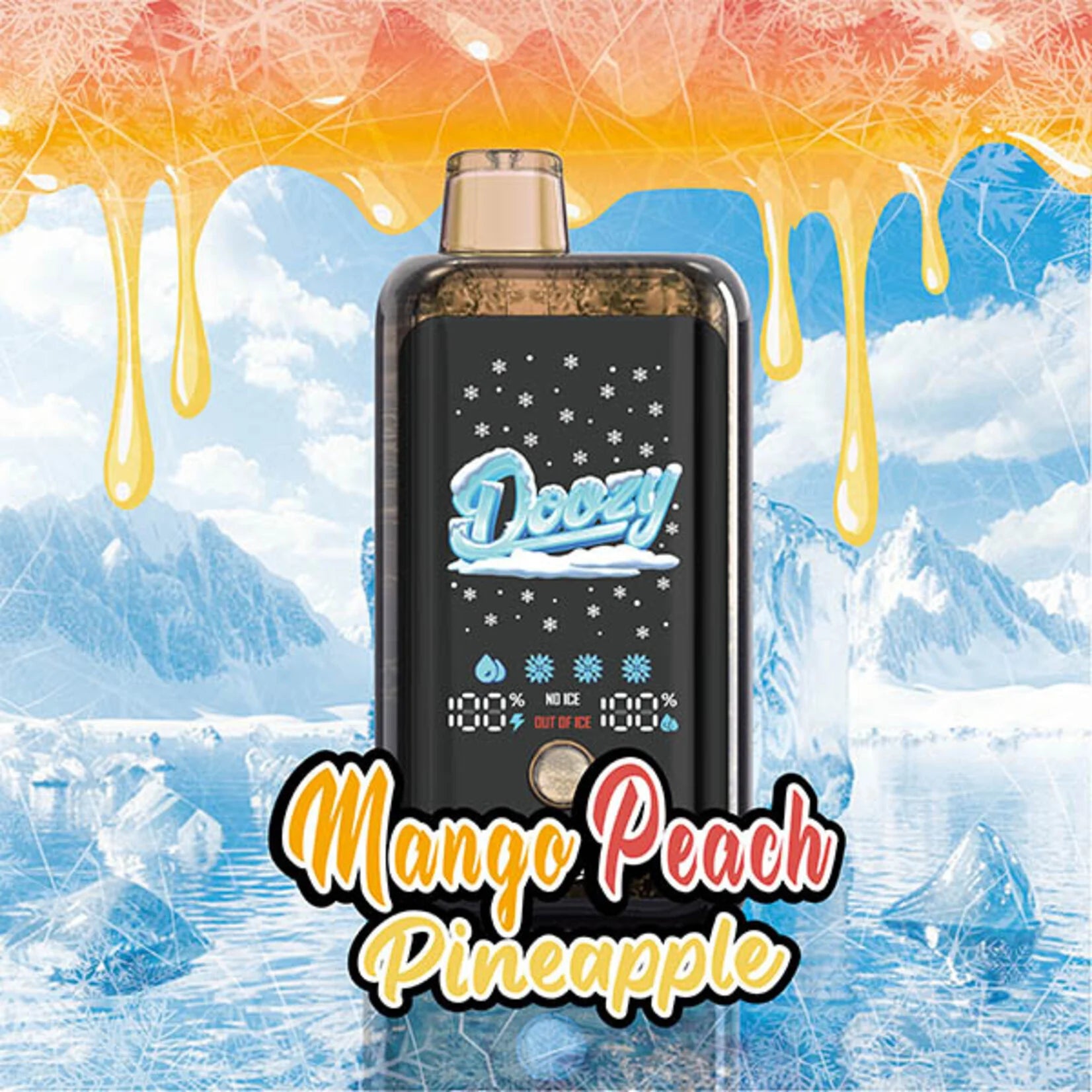 DOOZY ICE CUBE 40K Disposable Vape - Mango Peach Pineapple Cloud Island Vapour DOOZY ICE CUBE 40K Disposable Vape - Mango Peach Pineapple Cloud Island Vapour