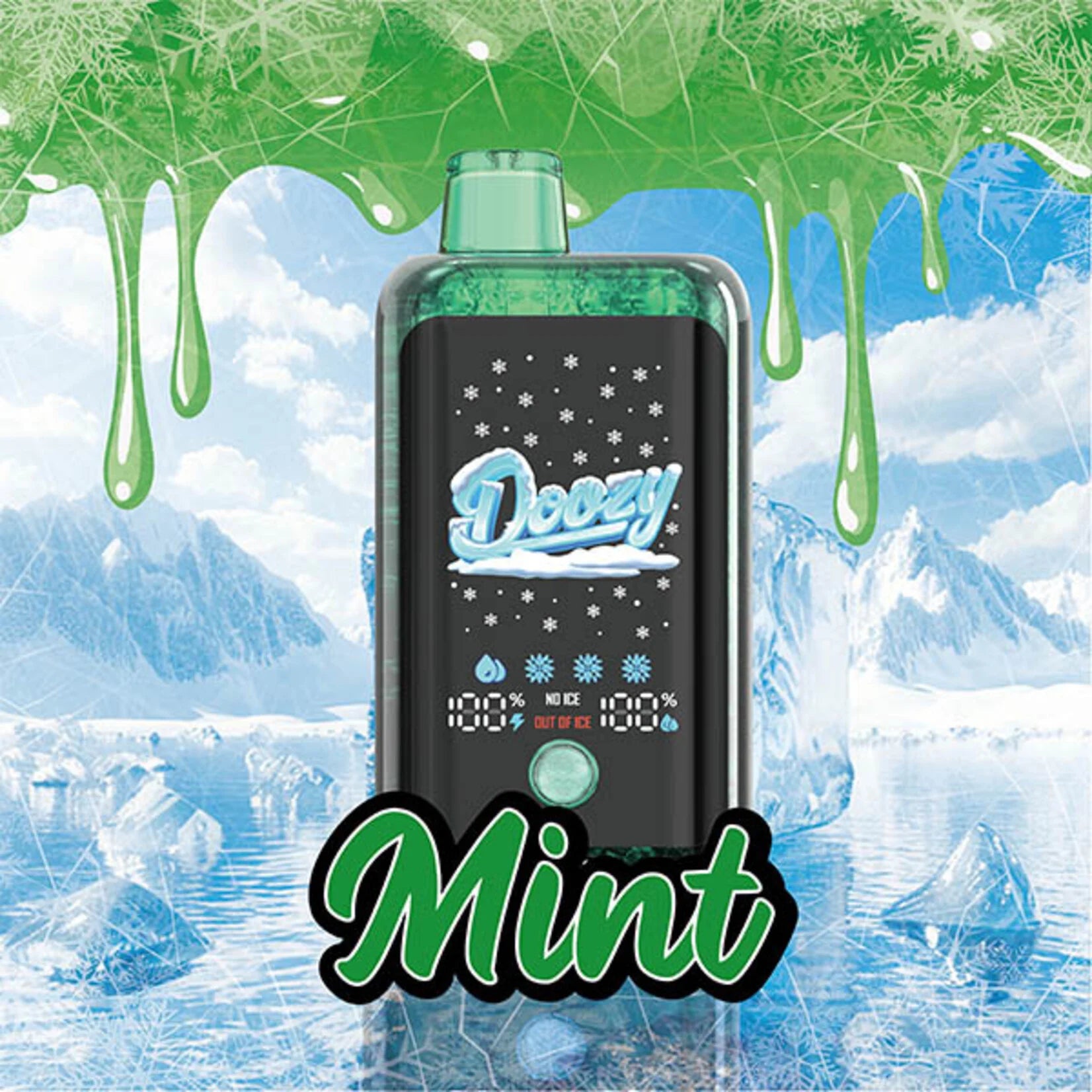DOOZY ICE CUBE 40K Disposable Vape - Mint Cloud Island Vapour DOOZY ICE CUBE 40K Disposable Vape - Mint Cloud Island Vapour