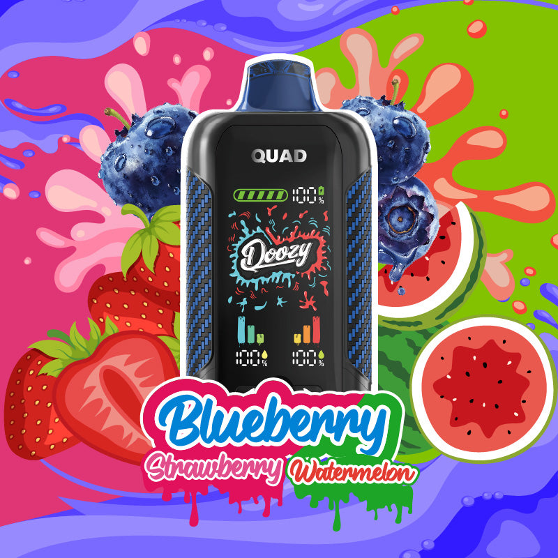 DOOZY QUAD Blueberry Strawberry Blueberry Watermelon