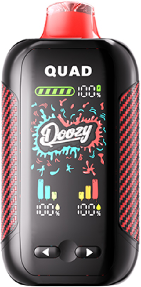 DOOZY QUAD Disposable Strawberry Cherry Strawberry Watermelon