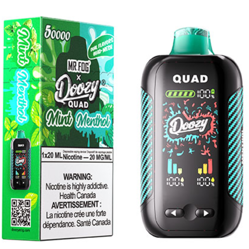 DOOZY QUAD Disposable Vape Mint Menthol