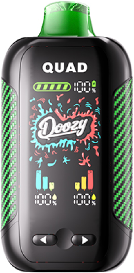 DOOZY QUAD Disposable Watermelon Strawberry Watermelon Raspberry