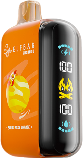 ELF BAR GH20000 Disposable Sour Razz Orange