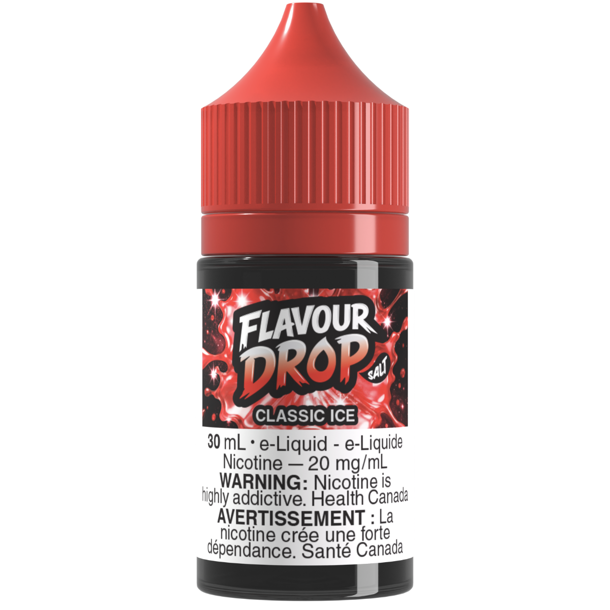 Flavour Drop Salt Nic E-Liquid Classic Ice