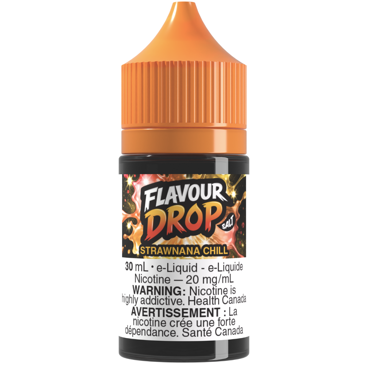 Flavour Drop Salt Nic E-Liquid Strawnana Chill
