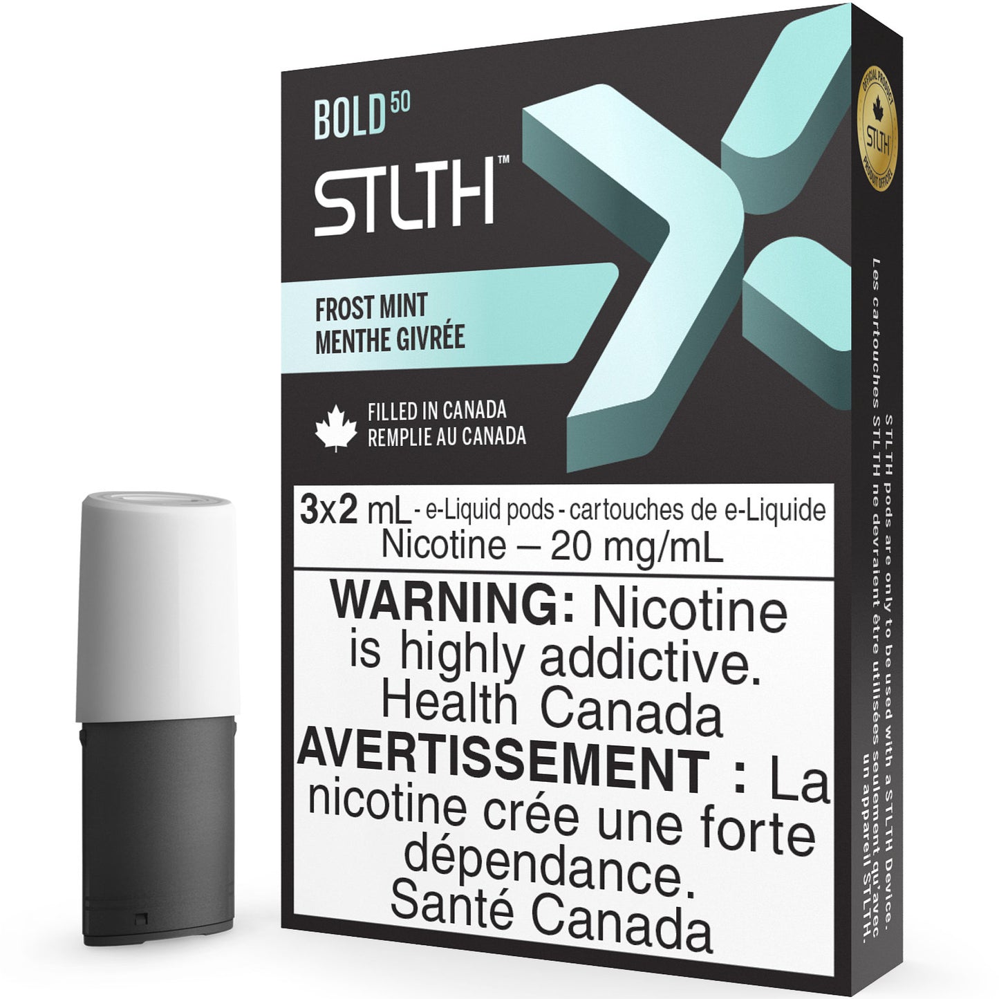 Frost Mint STLTH X Pod Pack BOLD 50