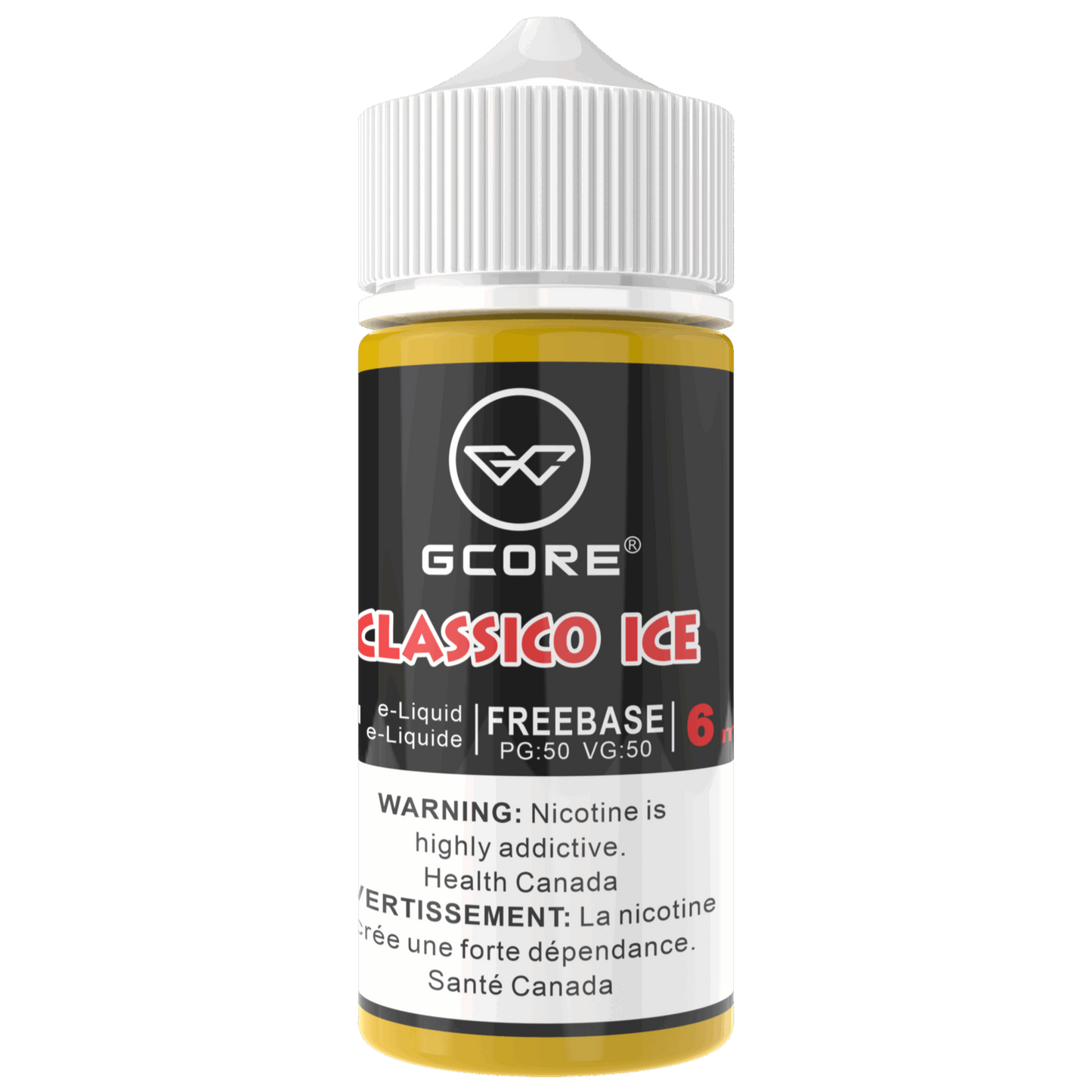 GCORE 100mL E-Liquid 6mg Classico Ice