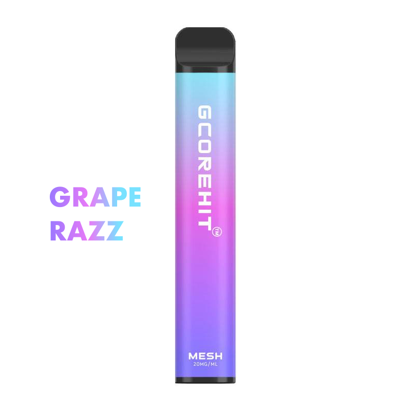 GCORE HIT 3000 Disposable Vape - Grape Razz Cloud Island Vapour GCORE HIT 3000 Disposable Vape - Grape Razz Cloud Island Vapour