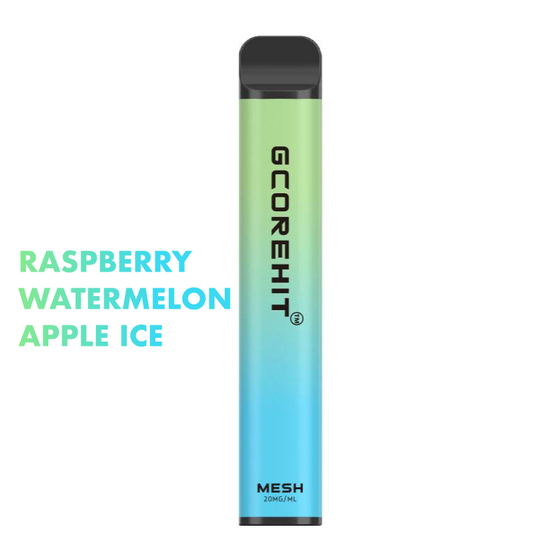GCORE HIT 3000 Disposable Vape - Raspberry Watermelon Apple Ice Cloud Island Vapour GCORE HIT 3000 Disposable Vape - Raspberry Watermelon Apple Ice Cloud Island Vapour