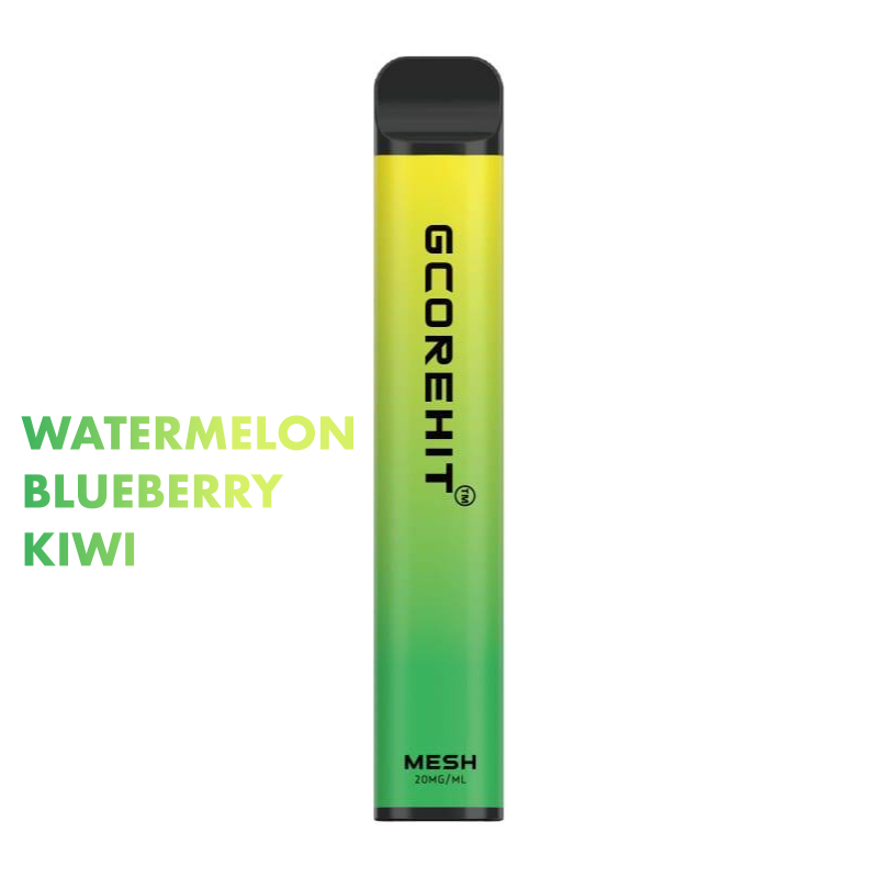 GCORE HIT 3000 Disposable Vape - Watermelon Blueberry Kiwi Cloud Island Vapour GCORE HIT 3000 Disposable Vape - Watermelon Blueberry Kiwi Cloud Island Vapour