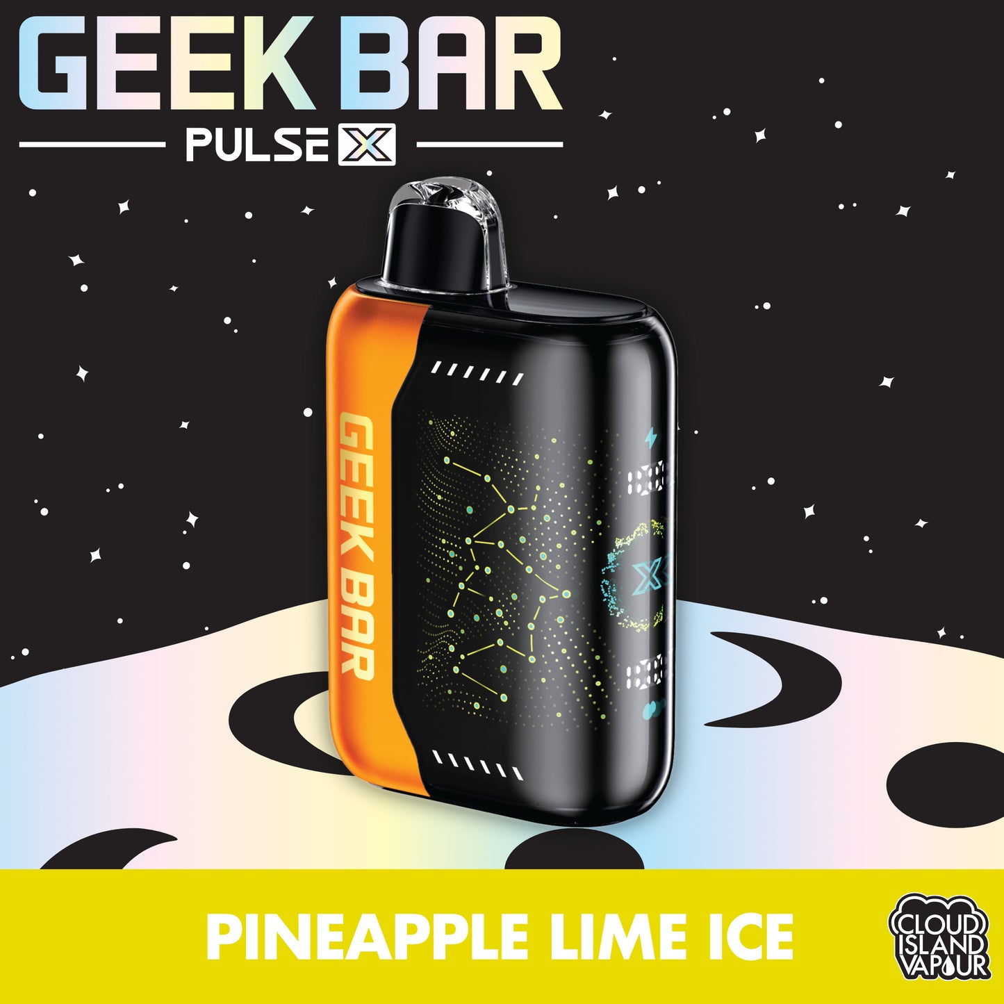 GEEK BAR PULSE X Pineapple Lime Ice