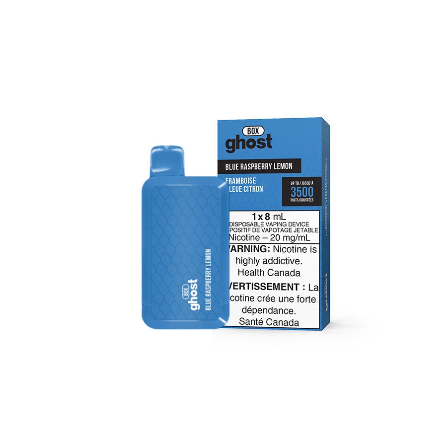 Ghost Box 3500 Disposable Vape - Blue Raspberry Lemon Cloud Island Vapour Ghost Box 3500 Disposable Vape - Blue Raspberry Lemon Cloud Island Vapour