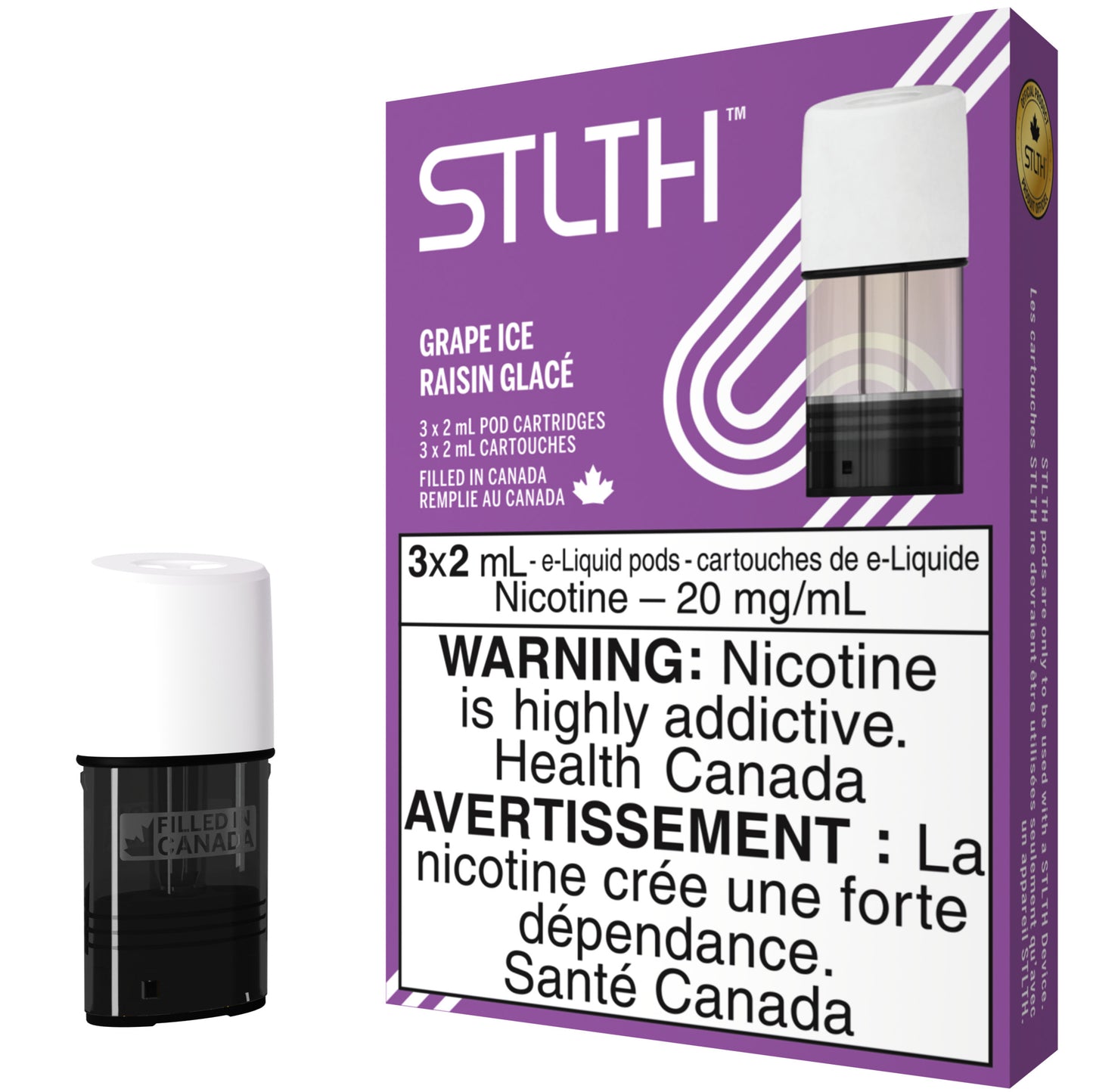 Grape Ice STLTH Pod Pack