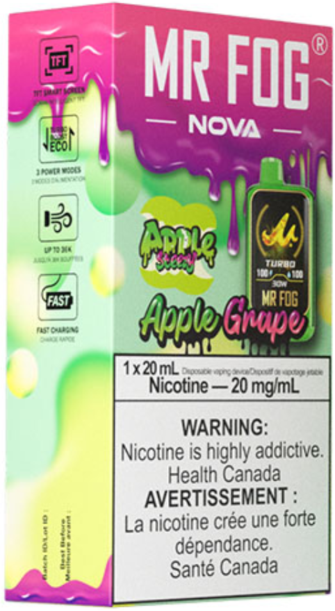 Grape MR FOG NOVA Apple Steezy