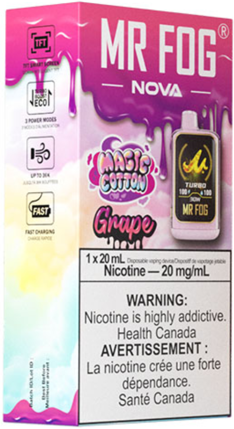 Grape MR FOG NOVA Magic Cotton