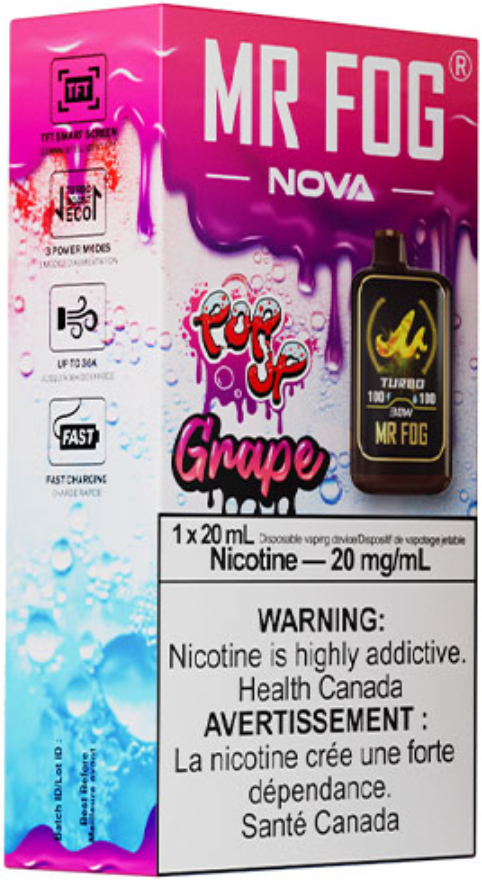 Grape MR FOG NOVA Popup