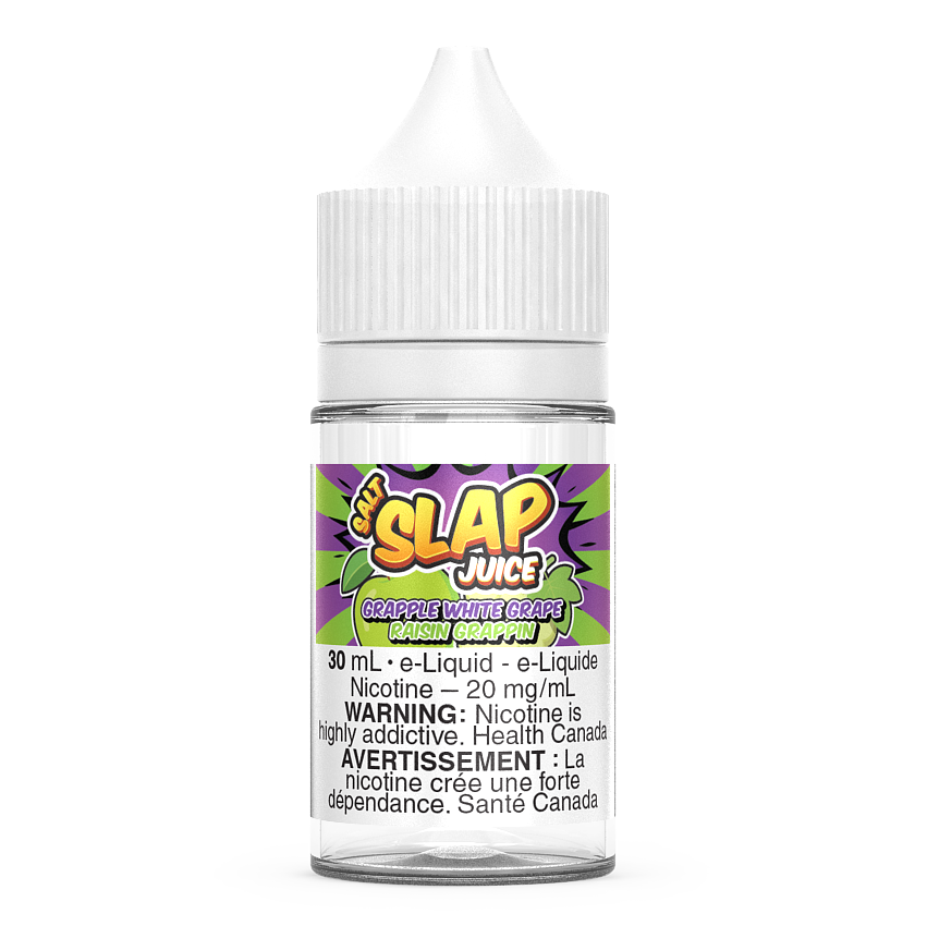 Slap Juice Salt - Grapple White Grape Cloud Island Vapour Slap Juice Salt - Grapple White Grape Cloud Island Vapour