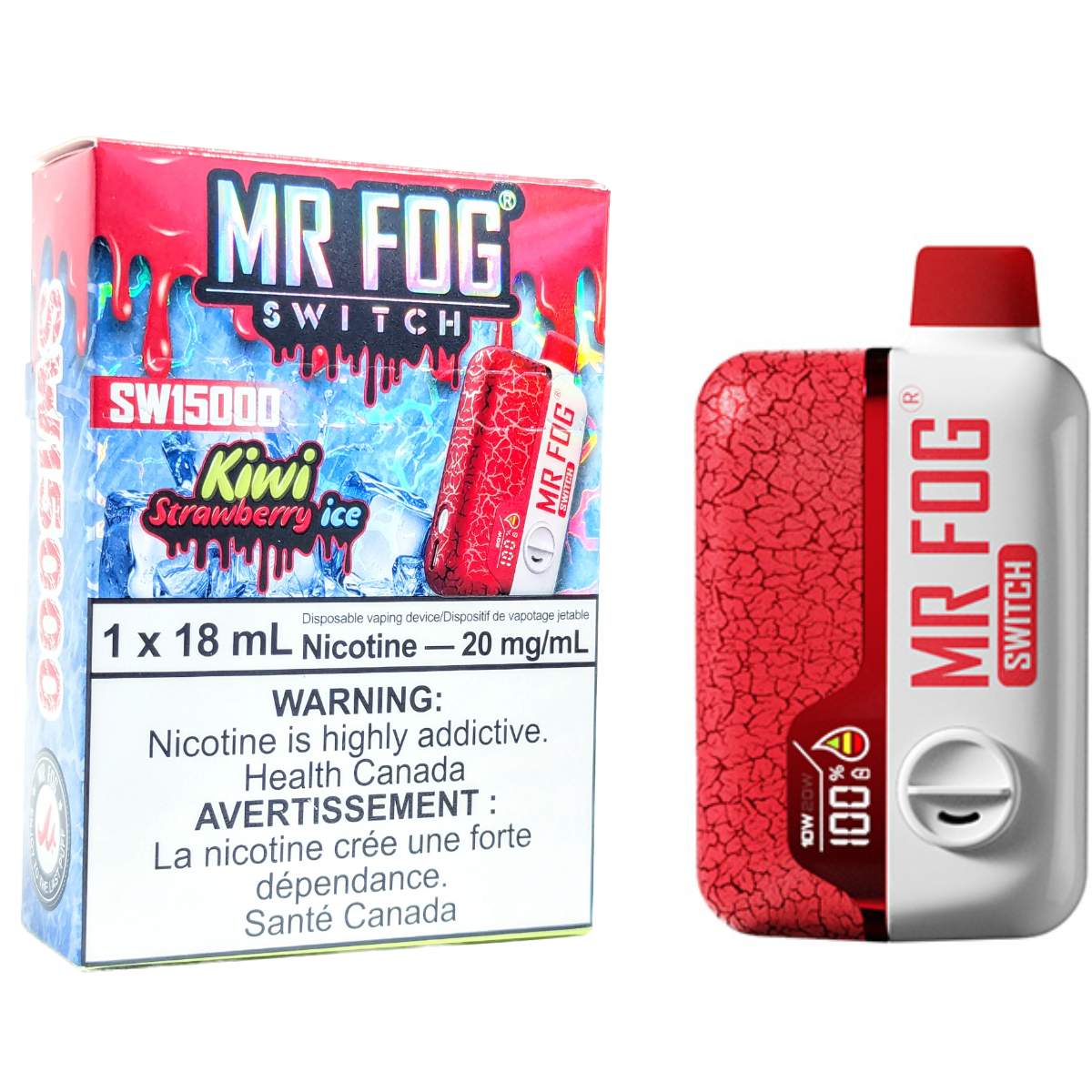 Kiwi Strawberry Ice MR FOG SWITCH SW15000