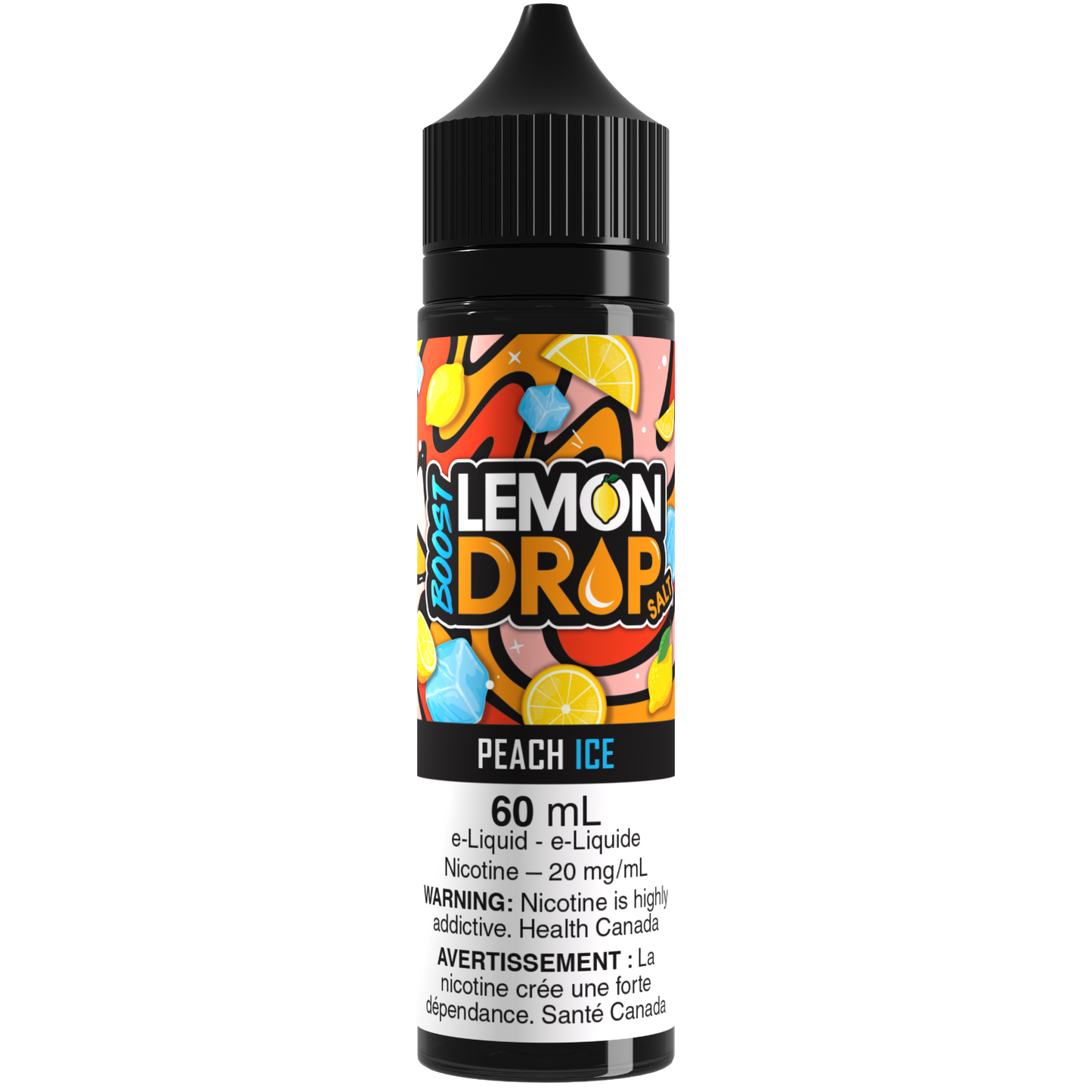 LEMON DROP BOOST Salt 60mL Peach Ice