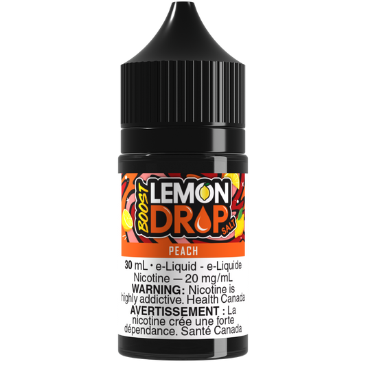 LEMON DROP BOOST Salt Nic E-Liquid Peach