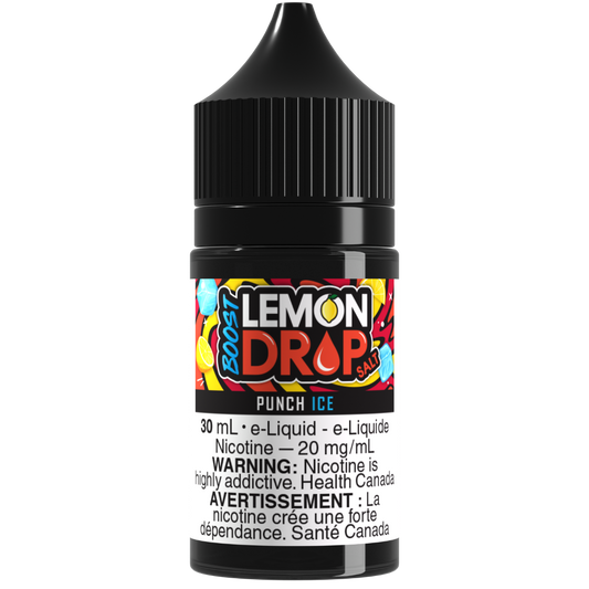 LEMON DROP BOOST Salt Nic E-Liquid Punch Ice