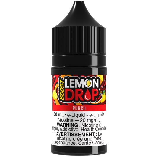 LEMON DROP BOOST Salt Nic E-Liquid Punch