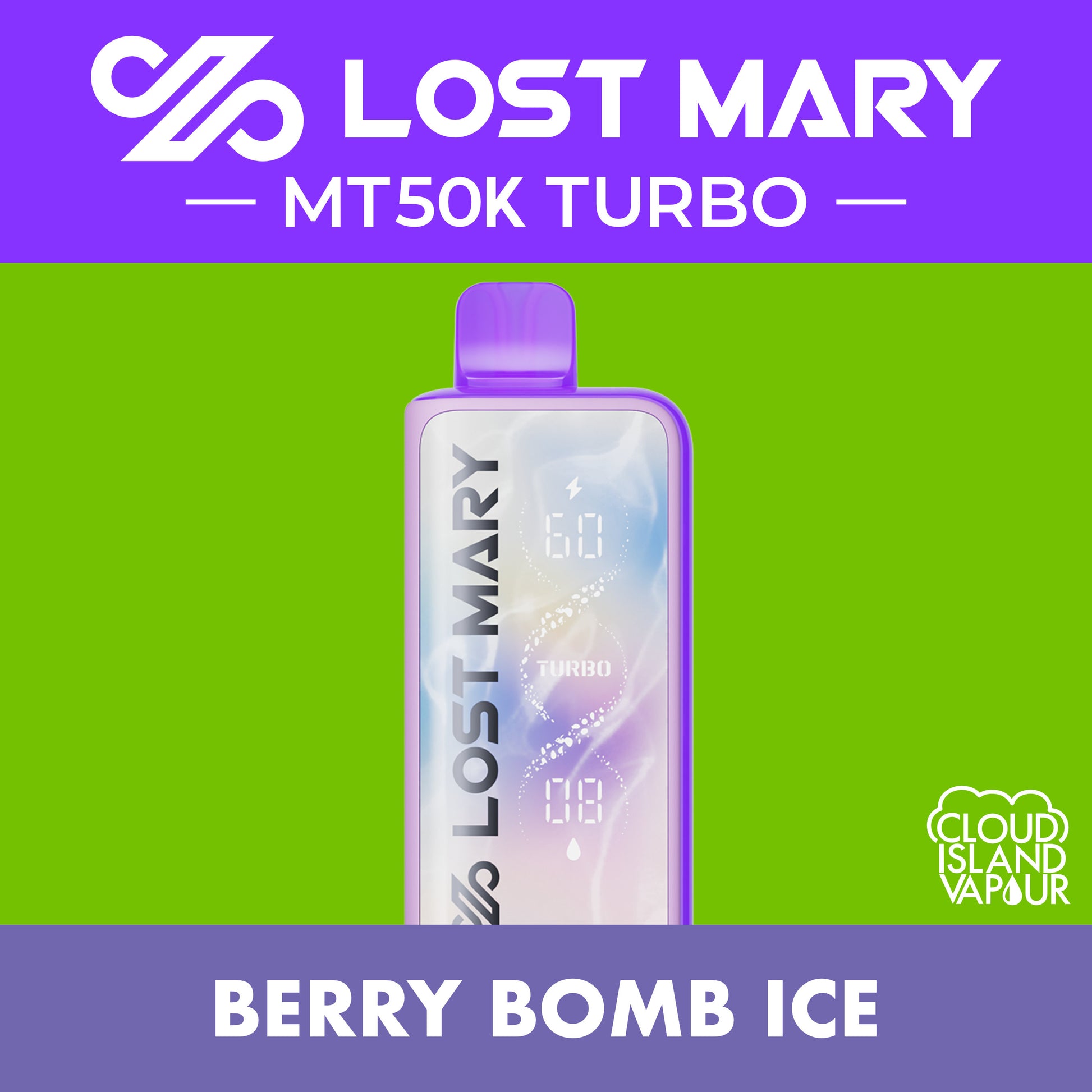 LOST MARY MT50K TURBO Berry Bomb Ice