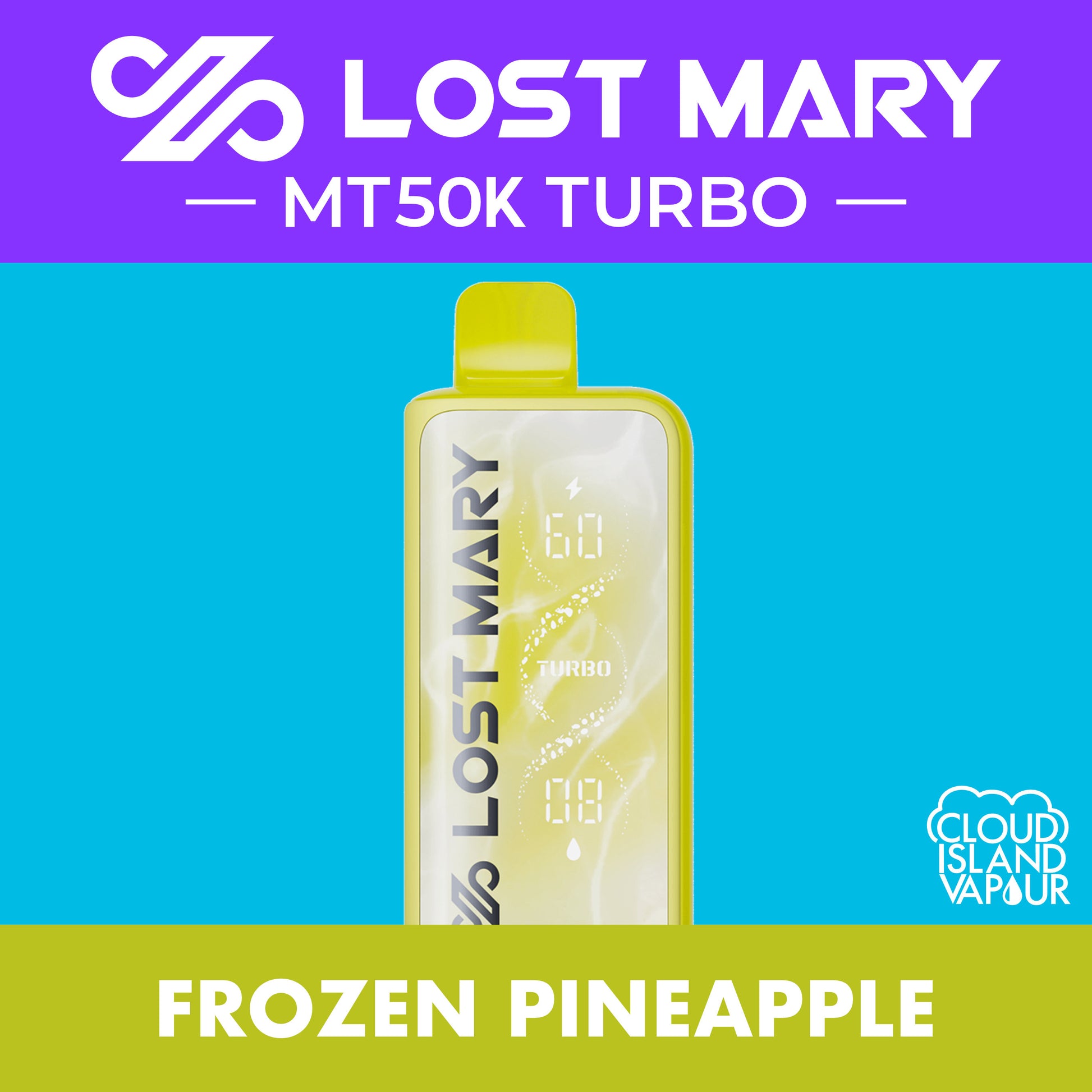 LOST MARY MT50K TURBO Frozen Pineapple
