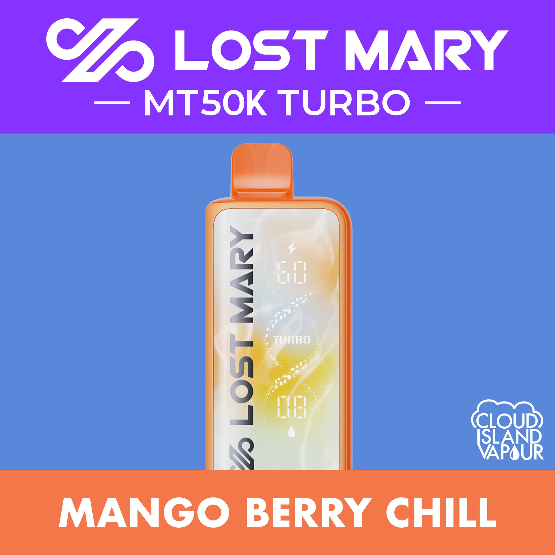 LOST MARY MT50K TURBO Mango Berry Chill