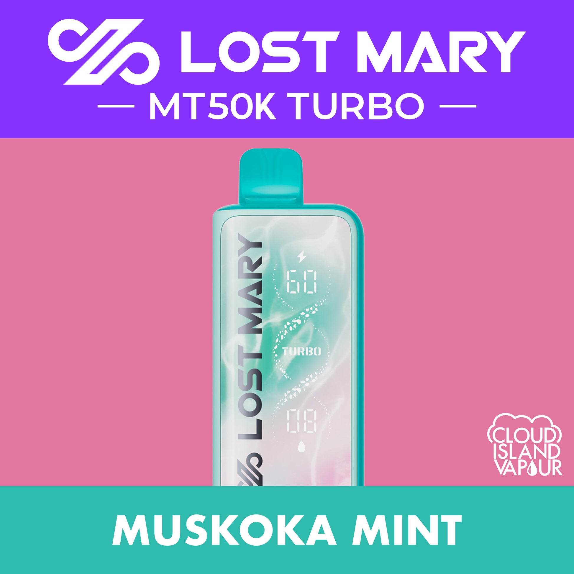 LOST MARY MT50K TURBO Muskoka Mint