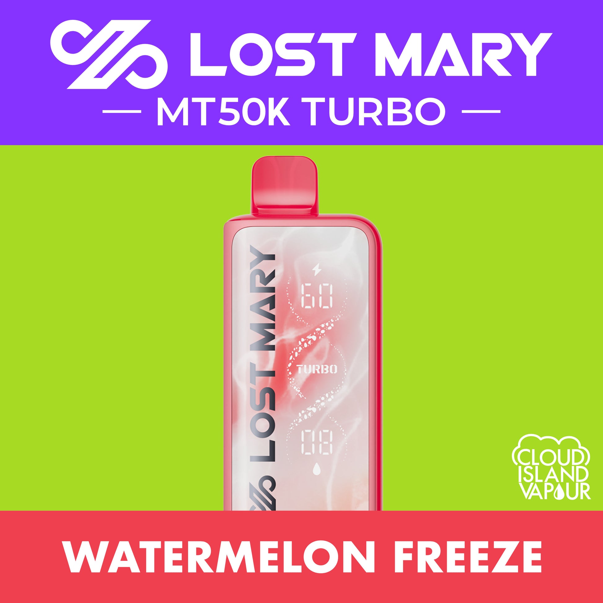 LOST MARY MT50K TURBO Watermelon Freeze