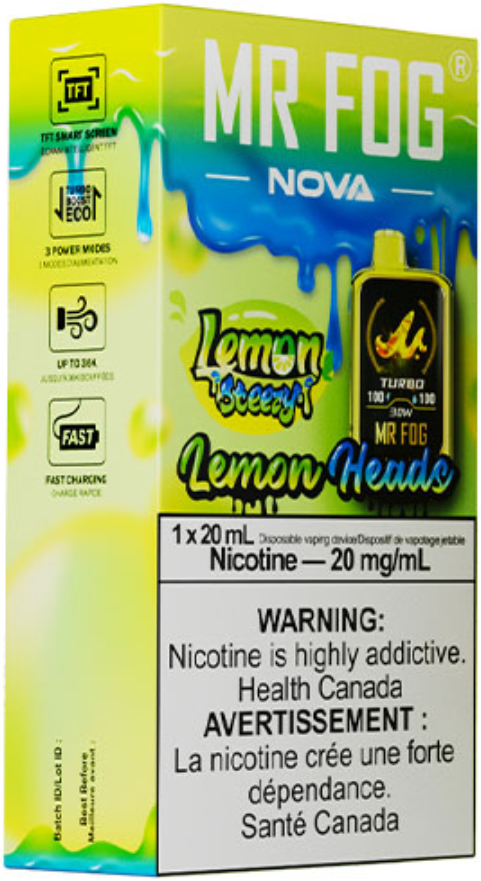 Lemon Heads MR FOG NOVA Lemon Steezy