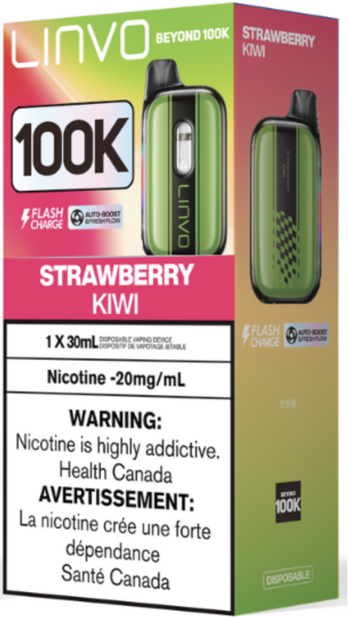 Linvo Beyond 100K Disposable Strawberry Kiwi