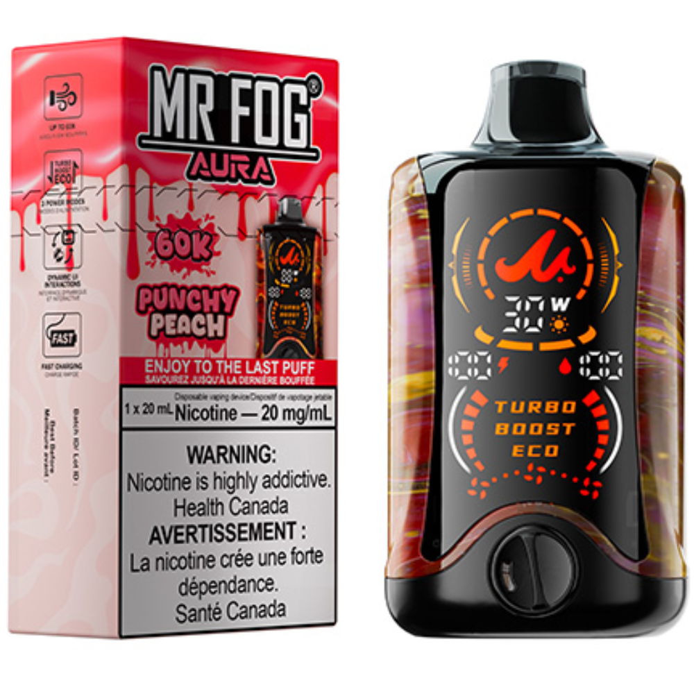 MR FOG AURA 60K Disposable Vape Punchy Peach