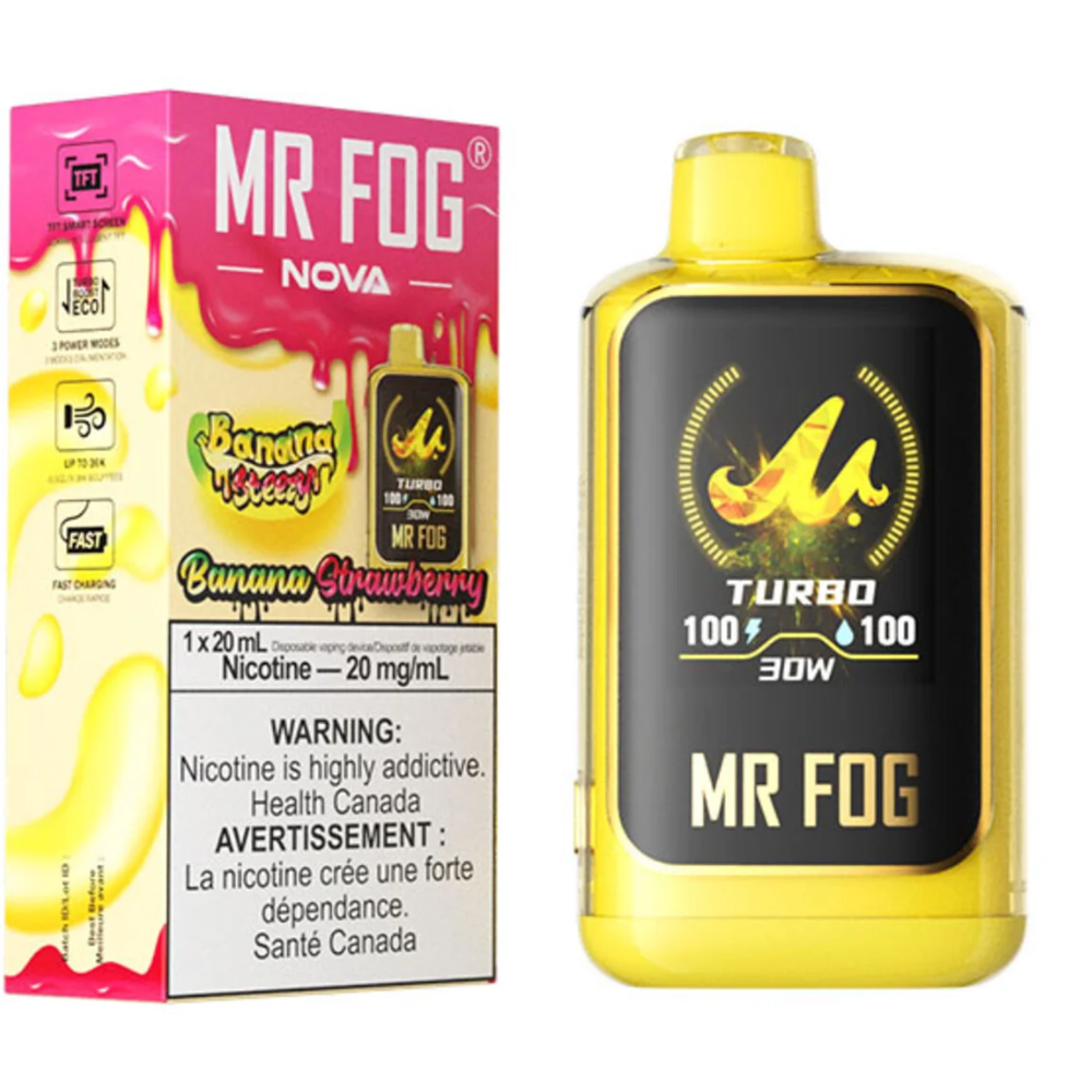 MR FOG NOVA 36K Banana Steezy Strawberry